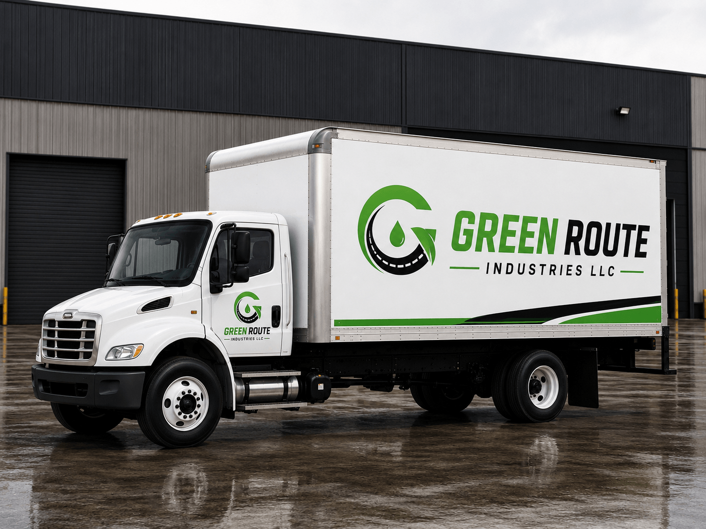 Commercial used cooking oil pickup and recycling truck